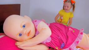 استیسی بابایی ناستیا _ کارتون کودکانه ناستیا _ گریه کردن نی نی کوچولو