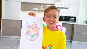 بانوان کودک ولاد و نیکی / نیکی و ولا / سرگرمی کودک / بانوان سرگرمی کودک