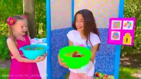 سرگرمی کودک و بانوان - استیسی شو - ناستیا و بابایی