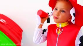 ولاد و نیکی ، کودکان در نقش هالک و مرد عنکبوتی و مرد آهنی