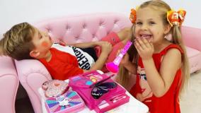 دیانا و روما - کودک دیانا و روما - دیانا - دیانا شو - دیانا روما - ترفند کودکانه