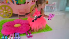 دیانا و بازی با لوازم آرایشی - ماجراهای دیانا و روما - کودک دیانا روما