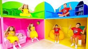 دیانا و روما - دیانا روما - کریس و دیانا -کودک دیانا و روما کودک سرگرمی تفریحی