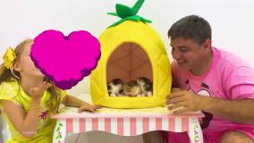 ناستیا - برنامه کودک - بازی و چالش هزار تو با پدر قسمت پنجم - کارتون کودک نآستیآ