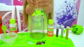 دیانا و روما با خمیر بازی بزرگ بازی میکنند