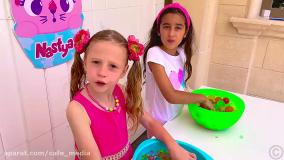 سرگرمی کودک و بانوان - استیسی شو - ناستیا و بابایی
