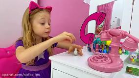 ناستیا استیسی - استیسی شو جدید - ناستیا و بابایی - سرگرمی بانوان