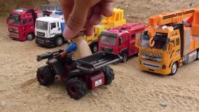 ماشین بازی کودکانه - اسباب بازی ماشین ها ، اسباب بازی ماشین پلیس ، کارتون ماشین