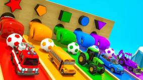 ماشین بازی کودکانه - اسباب بازی ماشین ها ، اسباب بازی ماشین بازی ، کارتون ماشین