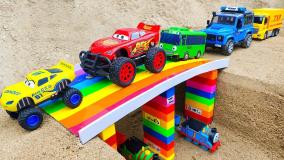 کارتون ماشین بازی - اسباب بازی کودکان - ماشین پلیس - ماشین بازی کودکان