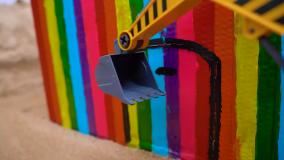 فیلم ماشین بازی - کارتون ماشین پلیس - رنگ آمیزی کودکانه