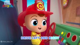 کارتون ماشین اتش نشانی و رعایت قوانین ایمنی - کارتون بچه گانه شاد