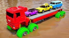 کارتون ماشین بازی / ماشین بازی رنگی / کلیپ ماشین بازی رنگی