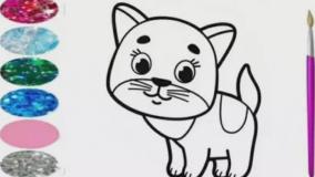 چگونه گربه بکشیم | نقاشی گربه آسان