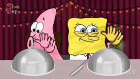 کارتون باب اسفنجی چالش غذا | باب اسفنجی جدید | انیمیشن باب اسفنجی | باب اسفنجی