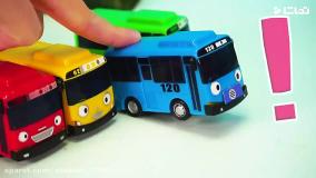 کارتون ماشین بازی کودکانه پسرانه : پلیس آتش نشانی آمبولانس در استخر توپ!