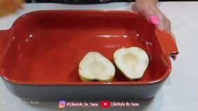 دسر رژیمی دارچینی گردویی که هر روز میتونی درست کنی و بخوری