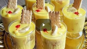طرز تهیه دسر رژیمی موز