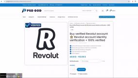 Buy KYC Verified Revolut Account with Proof