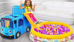 ساشا جدید - برنامه کودک - چالش ساشا و مکس - کارتون کودک