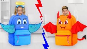 برنامه کودک ساشا و مکس خوردن غذا های سالم - ساشا و آنیتا