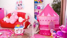 ماجراهای ساشا و آنیتا چالش اسلایم | ساشا و مکس | بانوان کودک