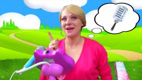 اسباب بازی ها و خانواده مهربان - چالش موزیکال ساشا و مکس