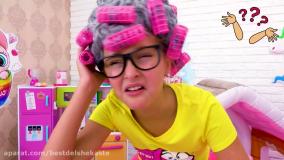 برنامه کودک شاد ساشا و مکس - عکس خنده دار - بانوان کودک سرگرمی