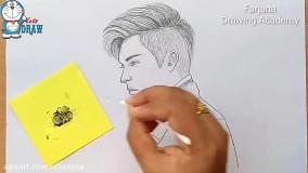 نقاشی زیبا و آسان پسرانه