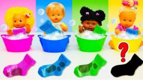 کارتون کودکانه _ برنامه کودک نی نی کوچولو ها - شستن لباس ها