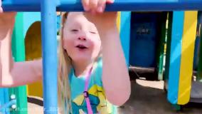 ماجراهای ساشا و مکس - تاب بازی با پدر - برنامه کودک نوجوان - سرگرمی کودک