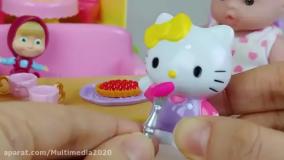 برنامه کودک دخترانه نی نی کوچولو - این داستان بازی با ماشا