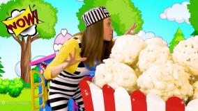 ساشا و مکس - ساشا جدید,ساشا طولانی,ساشا کارتون,برنامه کودک طولانی- دزد پلیس بازی