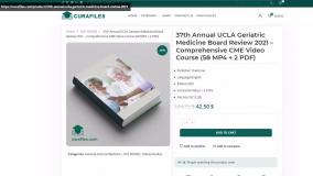 37th Annual UCLA Geriatric Medicine Board Review 2021 – Comprehensive CME Video Course (58 MP4 + 2