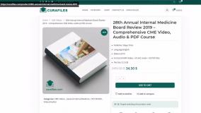 28th Annual Internal Medicine Board Review 2019 – Comprehensive CME Video, Audio & PDF Course