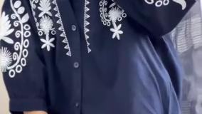 شومیز لینن شیک و راحت برای تابستان از فروشگاه پادمیرا