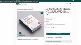 Ace MLS Certification Exams with Medical Laboratory Science Review, 4th Edition (PDF)