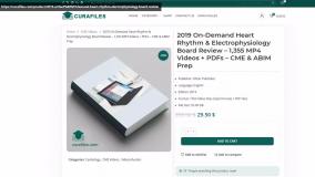 2019 On‑Demand Heart Rhythm & Electrophysiology Board Review – 1,355 MP4 Videos + PDFs – CME & ABIM