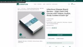 Infectious Disease Board Review – High-Yield CME Course with Videos, Audios, Study Guides & Exam Qs
