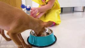 ماجراهای گابی و الکس:: مراقبت از یه توله سگ:: گابی و الکس