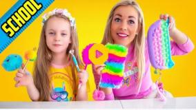 کارتون گابی و الکس - بازگشت به مدرسه سوئیچ آپ چالش گبی و الک