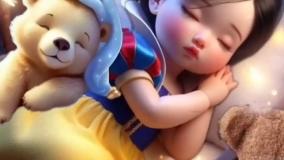 لالایی برای بچه ها با انیمیشن بخواب ناز مامان آروم