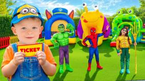 دیانا و روما در برنامه کودک - دنیای شگفت‌انگیز کودکان دیانا و روما,دیانا شو