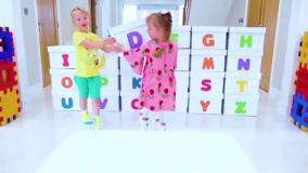 یادگیری الفبا | الفبای انگلیسی ABC برای کودکان با گابی و الکس