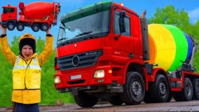 کارتون ماشین بازی کودکانه | ماجراهای ماشین های صنعتی | ماشین بازی سرگرمی