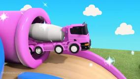 فیلم ماشین بازی کودکانه : ماشین های سنگین اسباب بازی کودکانه