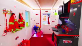 ماشین بازی کودکانه _ با داستان کودکان رنگ ها و کامیون