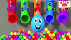 ماشین بازی رنگی - ماشین بازی کودکانه - ماشین بازی با توپ های رنگی