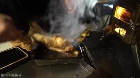 کمپینگ در برف اتاق چادری - کمپینگ -  کامیون و موج سرد برفی