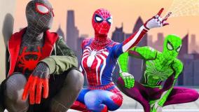 مرد عنکبوتی جدید - گروه اسپایدر من - مرد عنکبوتی - کارتون مرد عنکبوتی